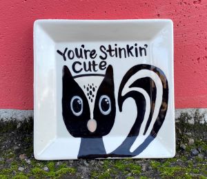 Westminster Skunk Plate