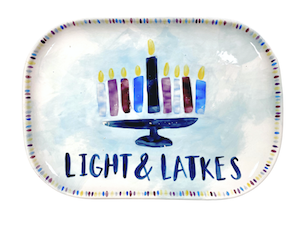 Westminster Hanukkah Light & Latkes Platter