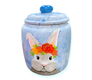 Westminster Watercolor Bunny Jar