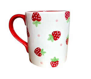 Westminster Strawberry Dot Mug