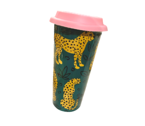Westminster Cheetah Travel Mug