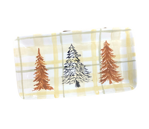 Westminster Pines And Plaid Platter