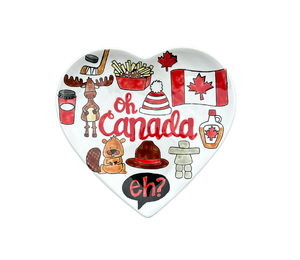 Westminster Canada Heart Plate