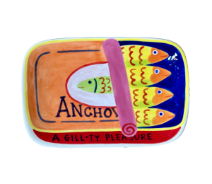 Westminster Anchovies App Plate