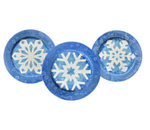 Westminster Paper Snowflake Plate